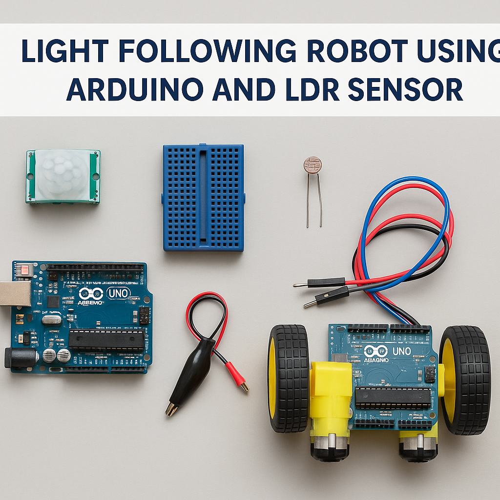 Light Following Robot Project